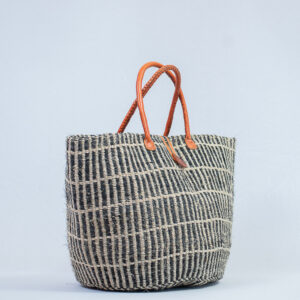 Black and white line pattern kiondo