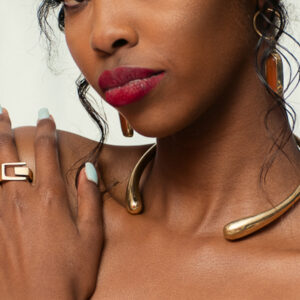 Msingi collar necklace