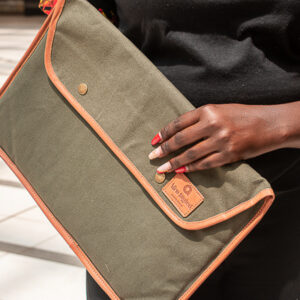 Bambika canvas laptop sleeve