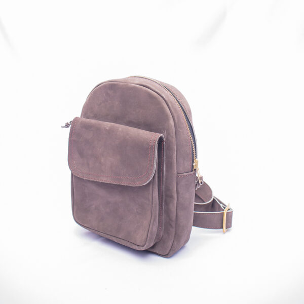 Safiri crossbody bag with hide - Image 2