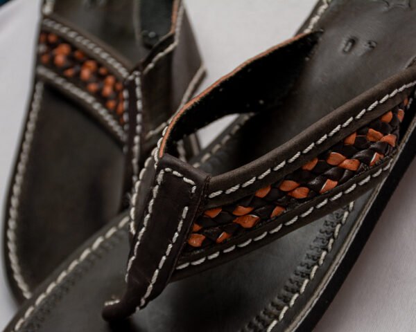 Men's leather sandals. Made from pure leather. They are comfortable,durable and affordable