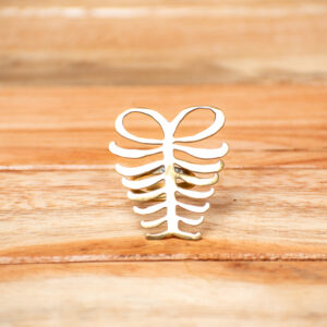 Aya Brass Statement Ring